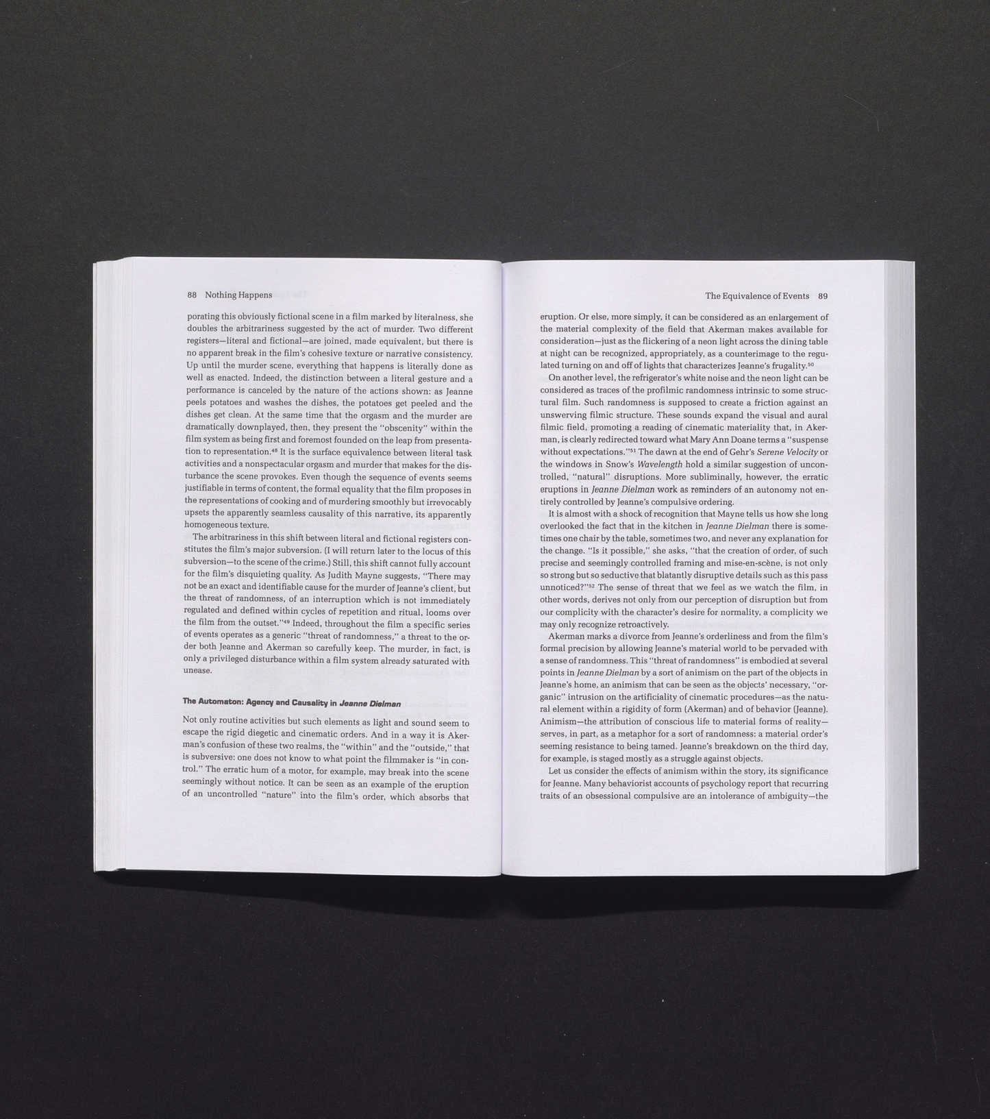 Nothing Happens - Chantal Akerman's Hyperrealist Everyday