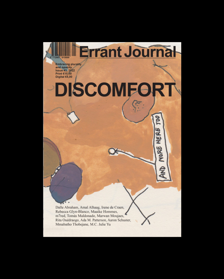 Errant Journal Issue 3: Discomfort