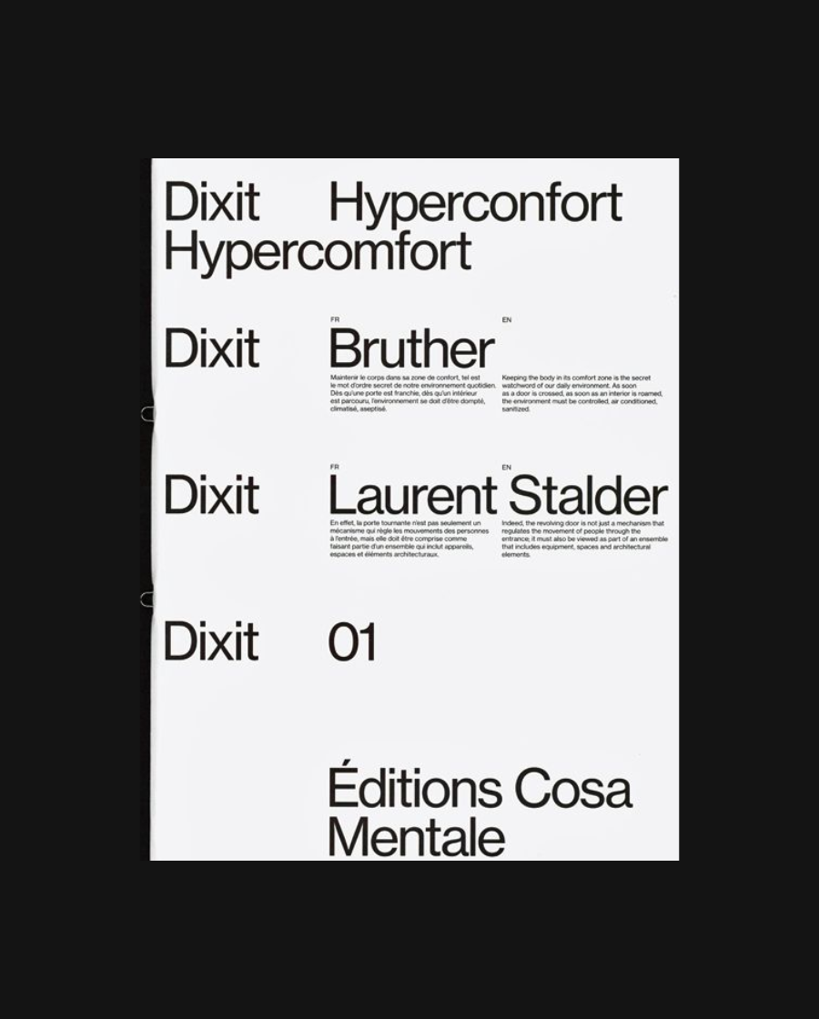 Dixit 01: Hypercomfort