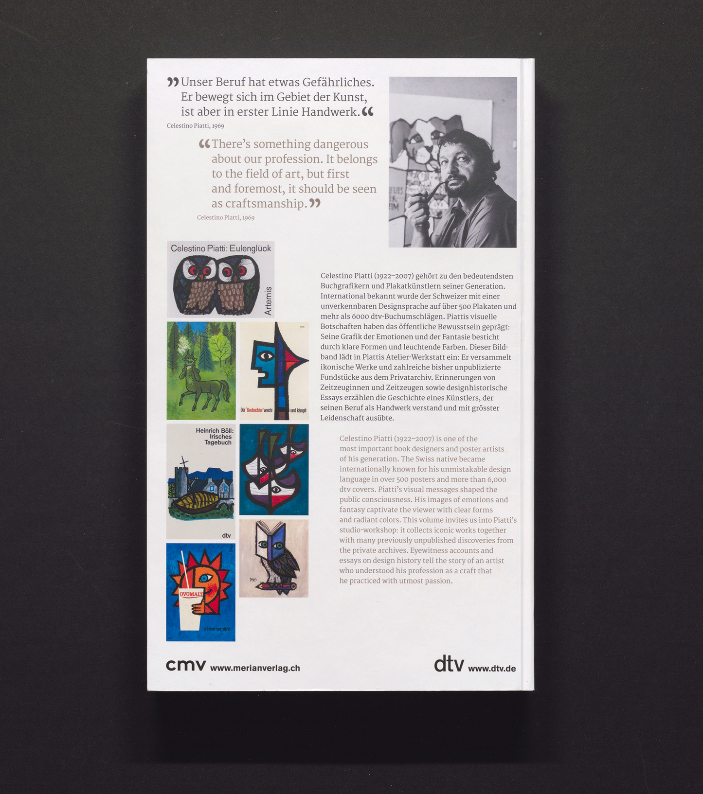 Celestino Piatti: Alles, was ich male, hat Augen, Everything I paint has eyes