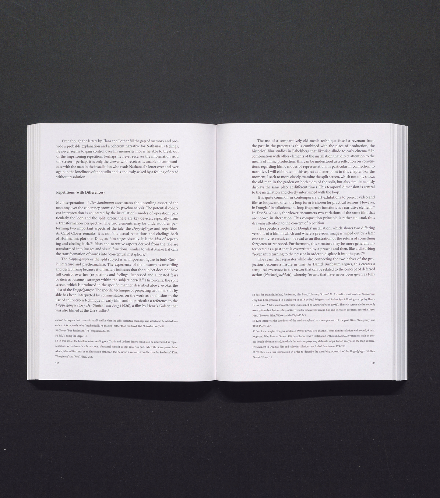 Screening Literature - Acts of Transformation in Contemporary Film and Video INstallation Art