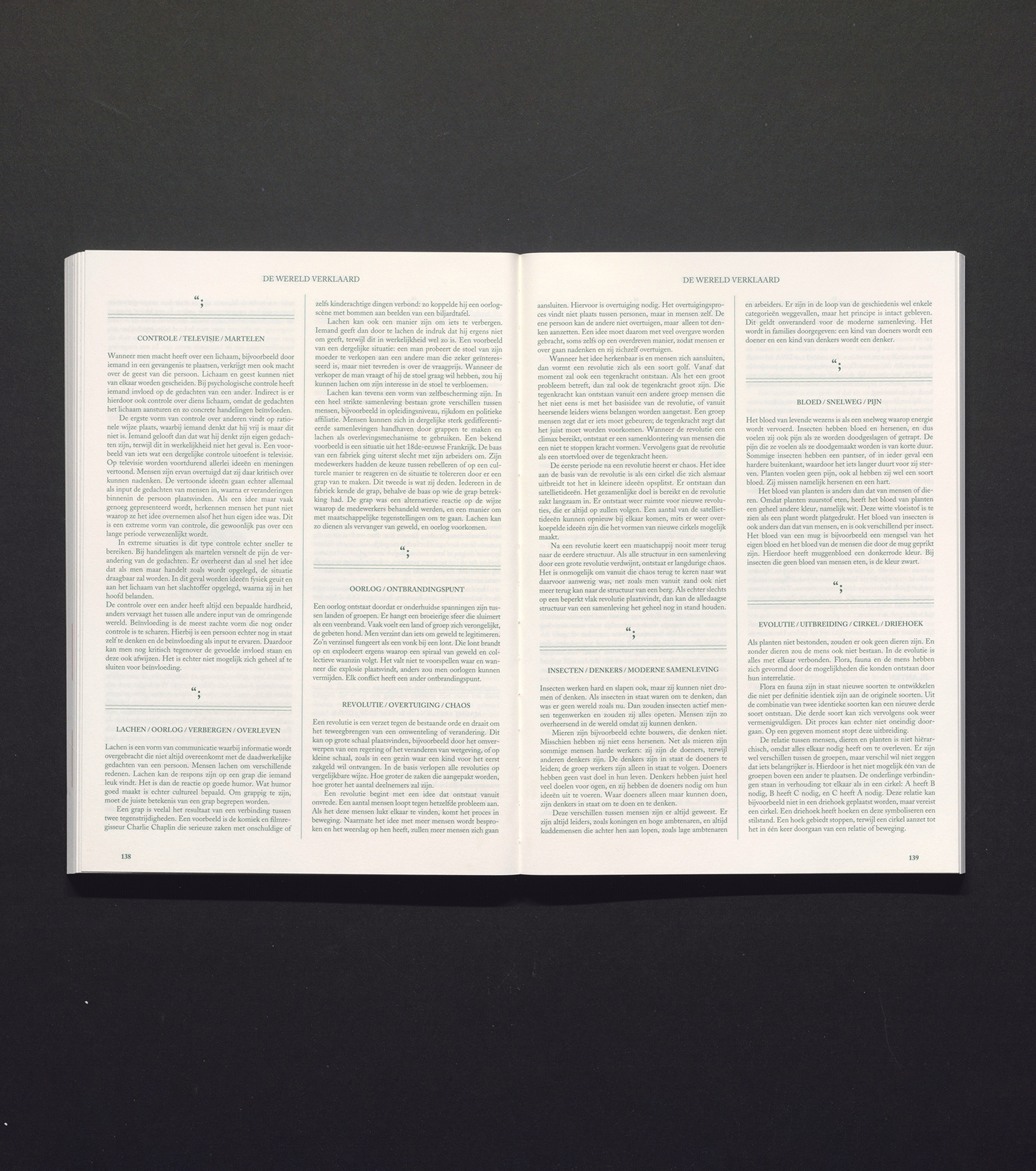 The World Explained - A Microhistorical Encyclopedia