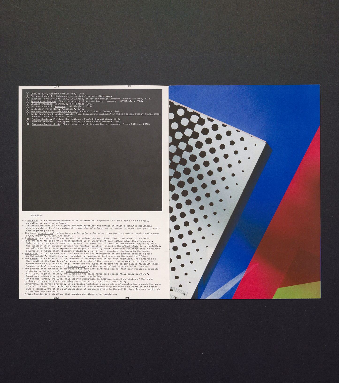 Revue Faire No. 02 - A technical platform: Colorlibrary.ch by Maximage.