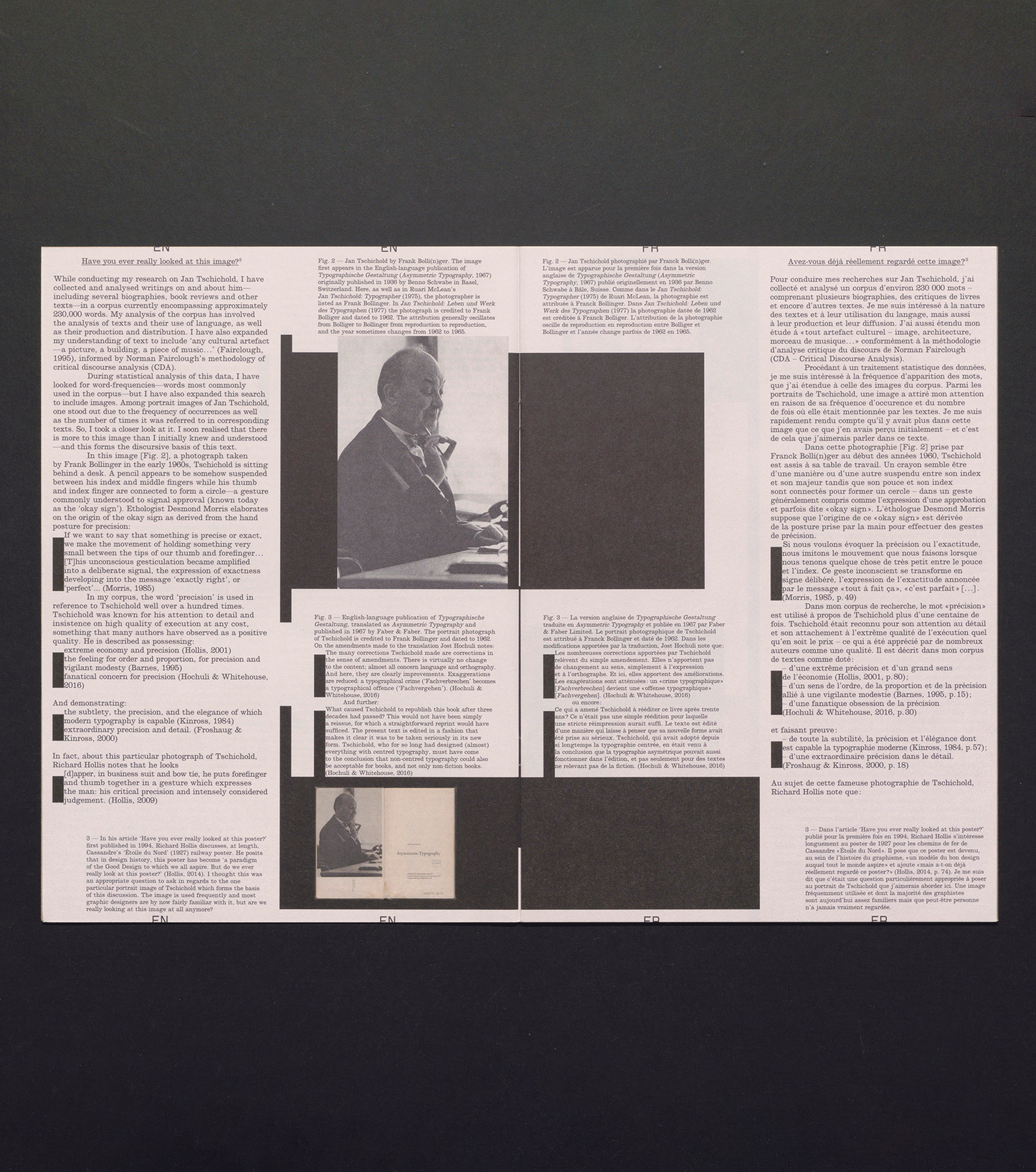 Revue Faire No. 23 - Jan Tschichold: The Master approving of his own work