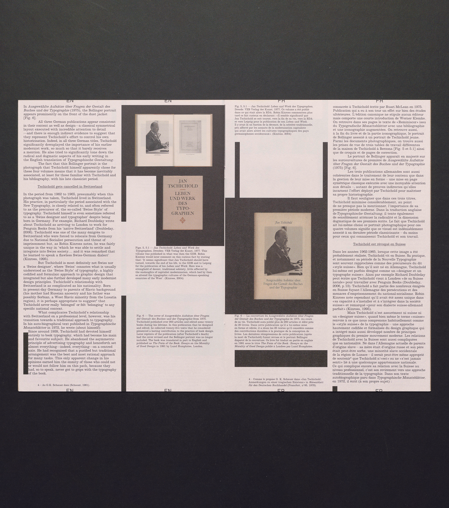Revue Faire No. 23 - Jan Tschichold: The Master approving of his own work