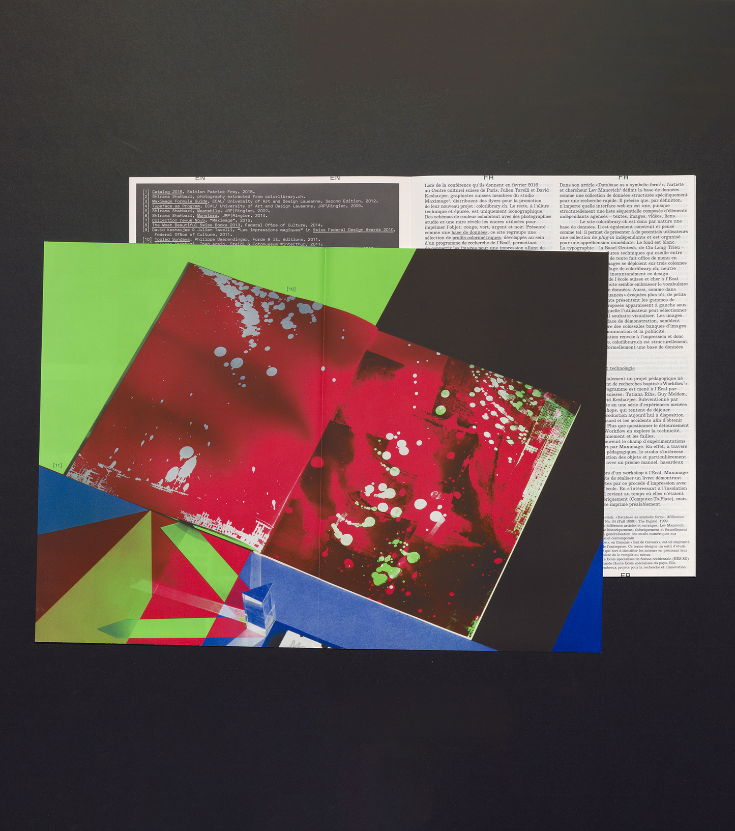 Revue Faire No. 02 - A technical platform: Colorlibrary.ch by Maximage.