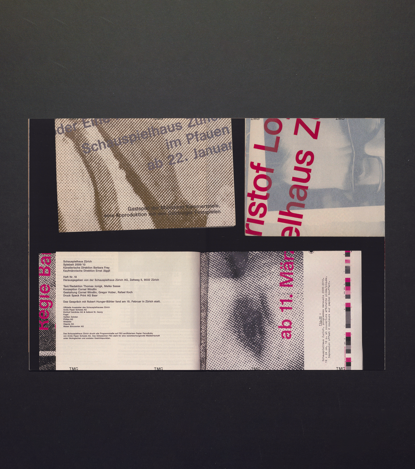 Revue Faire No. 24 - A theater identity: The Schauspielhaus Zürich by Cornel Windlin.