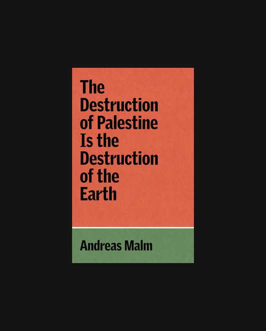 The Destruction of Palestine Is the Destruction of the Earth