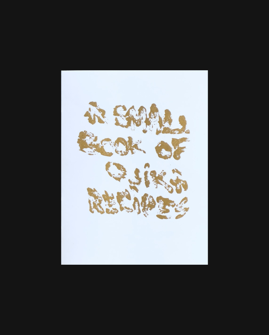 A small book of Ojika Recipes