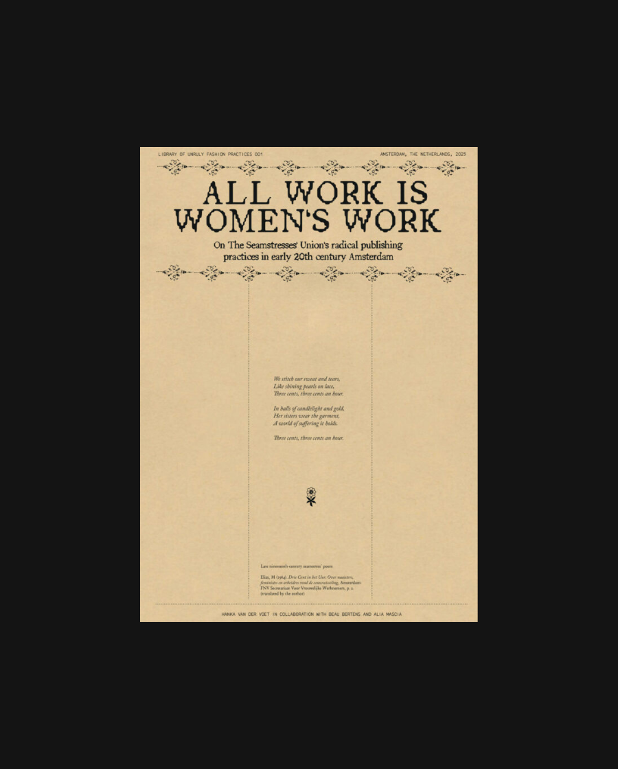 All Work is Women’s Work