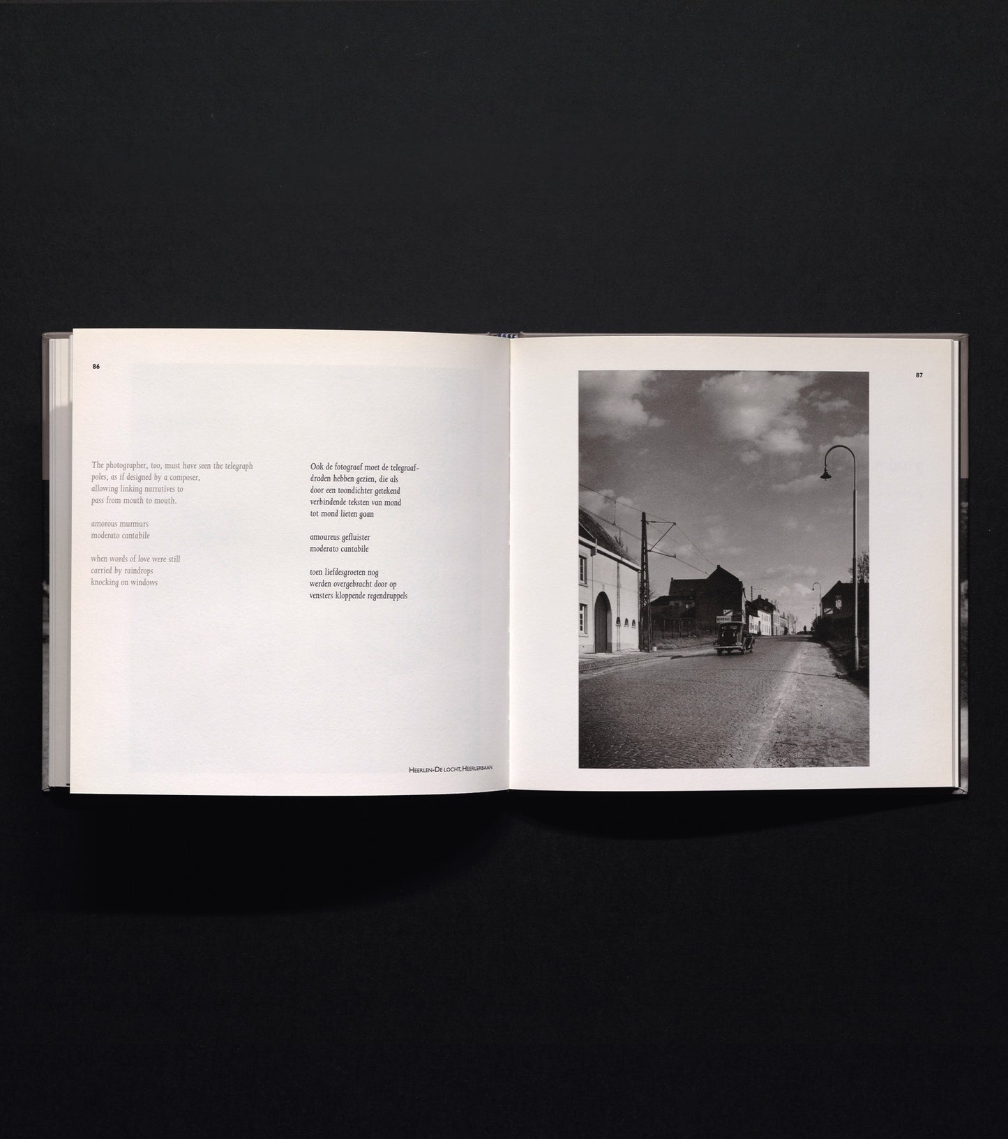roads by Werner Mantz - provinciale wegen in Limburg 1938-1940