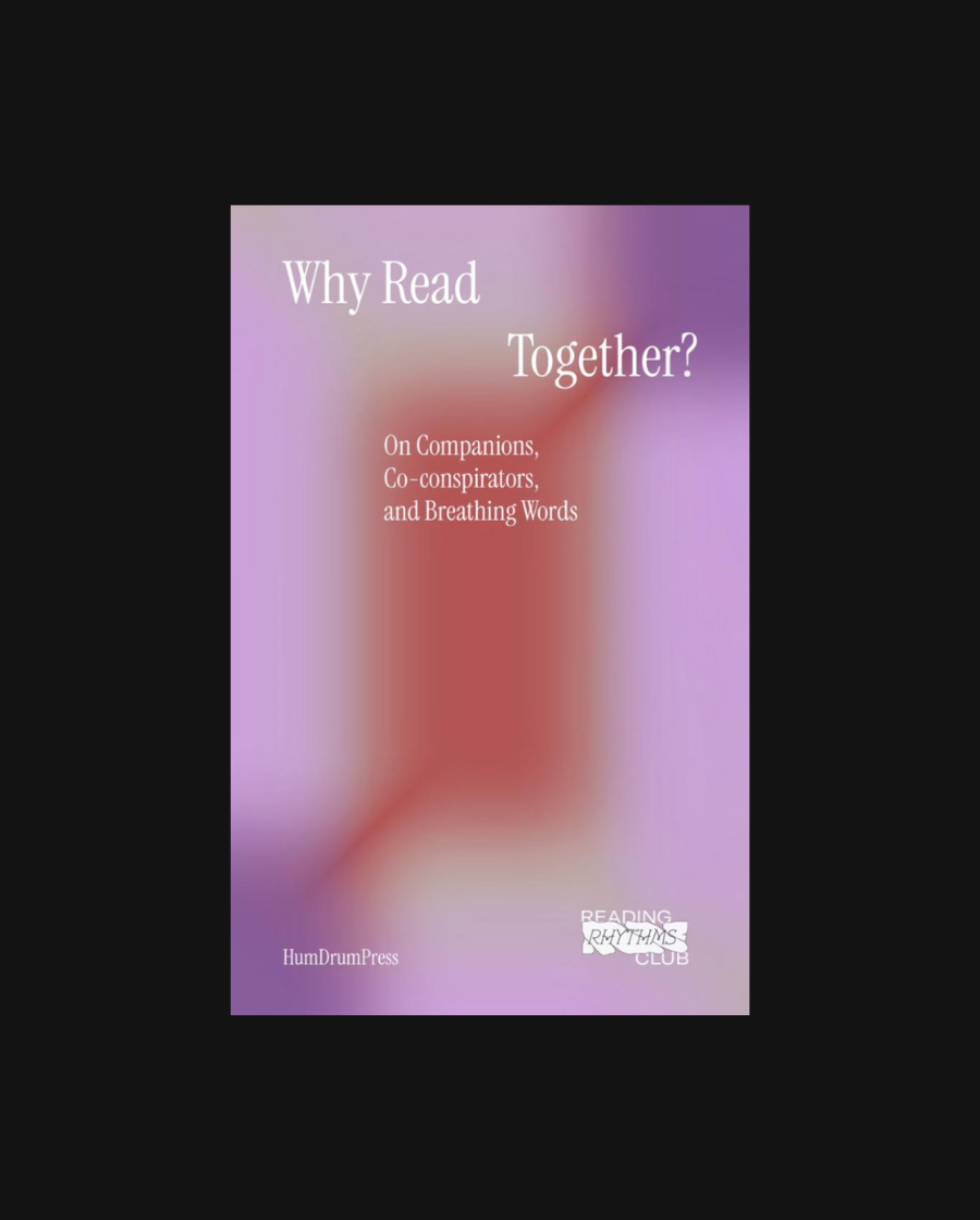 Why Read Together?