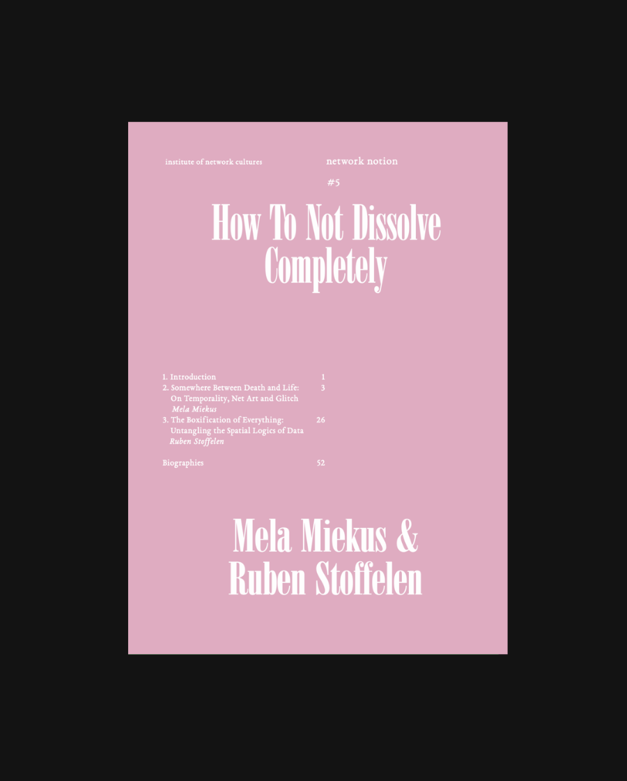 Network Notion #5 – How To Not Dissolve Completely