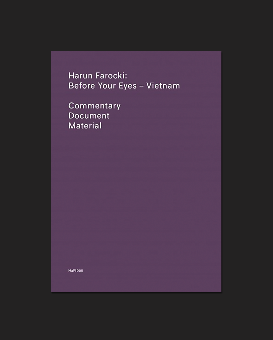 Before Your Eyes - Vietnam, Harun Farocki