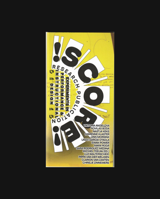 ! SCORE ! - Research Publication - Experiments in performance & instructional design