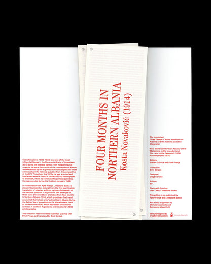 The Iconoclast: Three Essays of Kosta Novaković on Albania and the National Question (Excerpts)