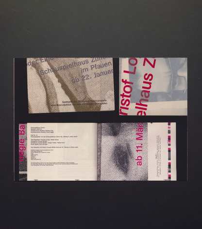 Revue Faire No. 24  - A theater identity: The Schauspielhaus Zürich by Cornel Windlin.