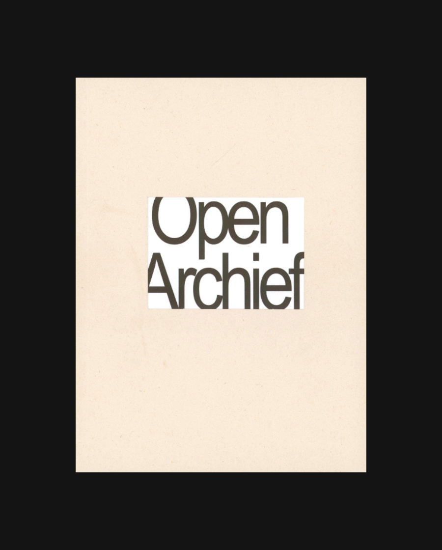 Open Archief – Artistic Reuse of Archives