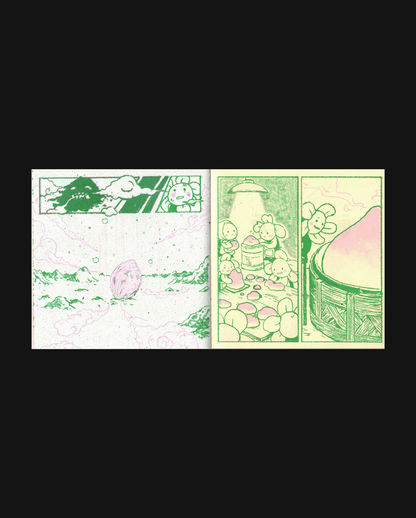 壽桃仙人 | Longevity Peach Immortal - Zine Comic Manga