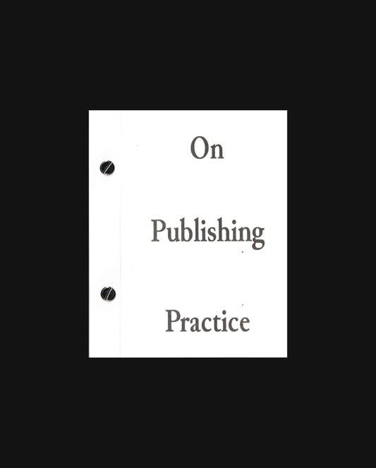 On Publishing Practice