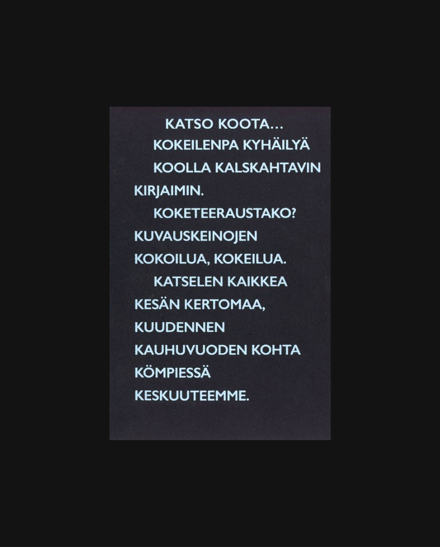 Look at K | Katso Koota