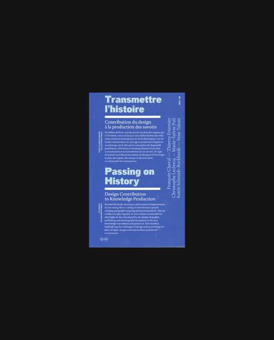 Passing On History: Design Contribution To Knowledge Production